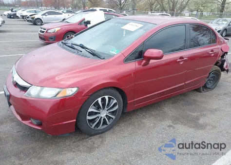 2011 Honda Civic Lx z USA, uszkodzony, nr VIN 2HGFA1F58BH526876